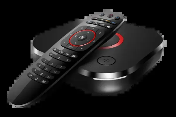 MAG Box mit Fernbedienung für das IPTV Abo per Portal-URL